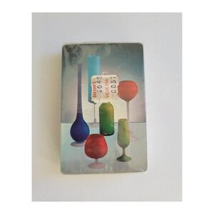 Deadstock 1960's MCM Art Glass Playing Card Deck Starcraft